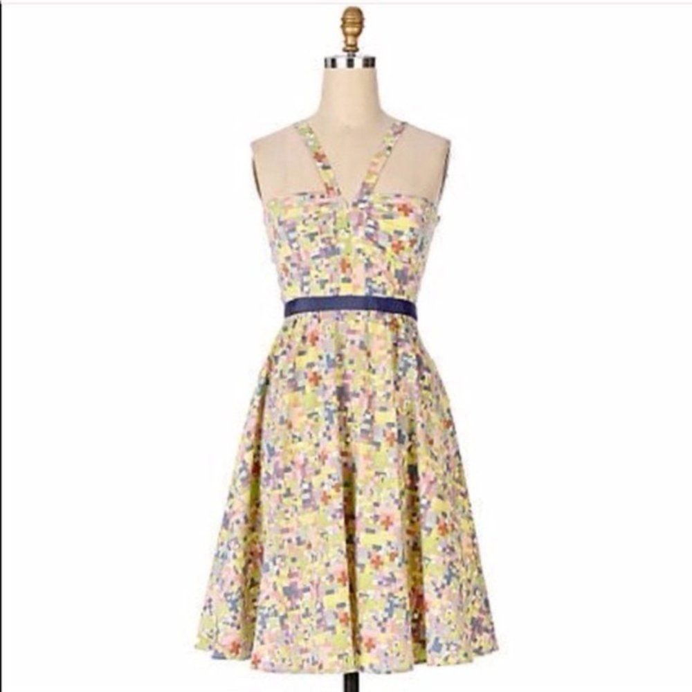 Viola Anthropologie Multicolored Dress